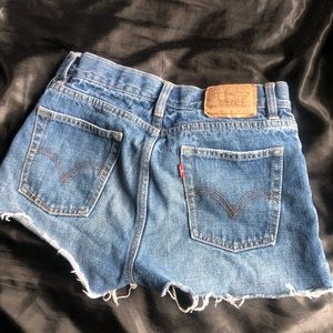 Levis Jean shorts